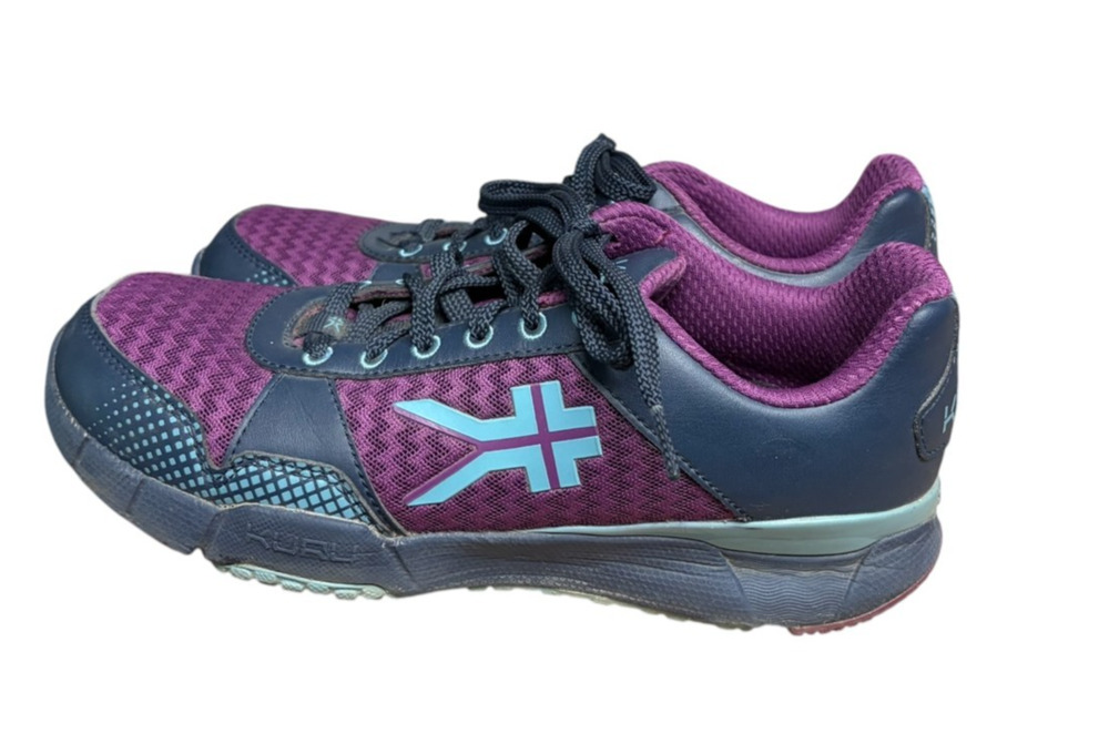 Kuru Quantum Womens Size 8 Medium Purple Blue Athletic Running Shoes Sneakers